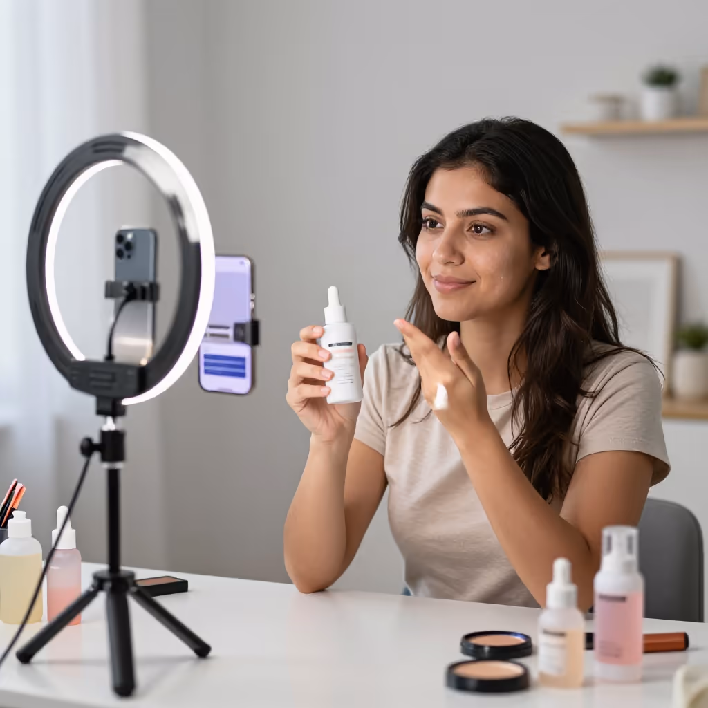 Visual example for Influencer: der Influencer