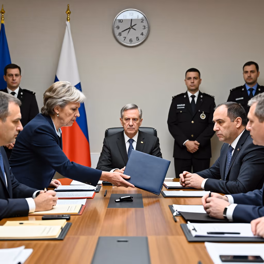 Visual example for Ultimatum: das Ultimatum