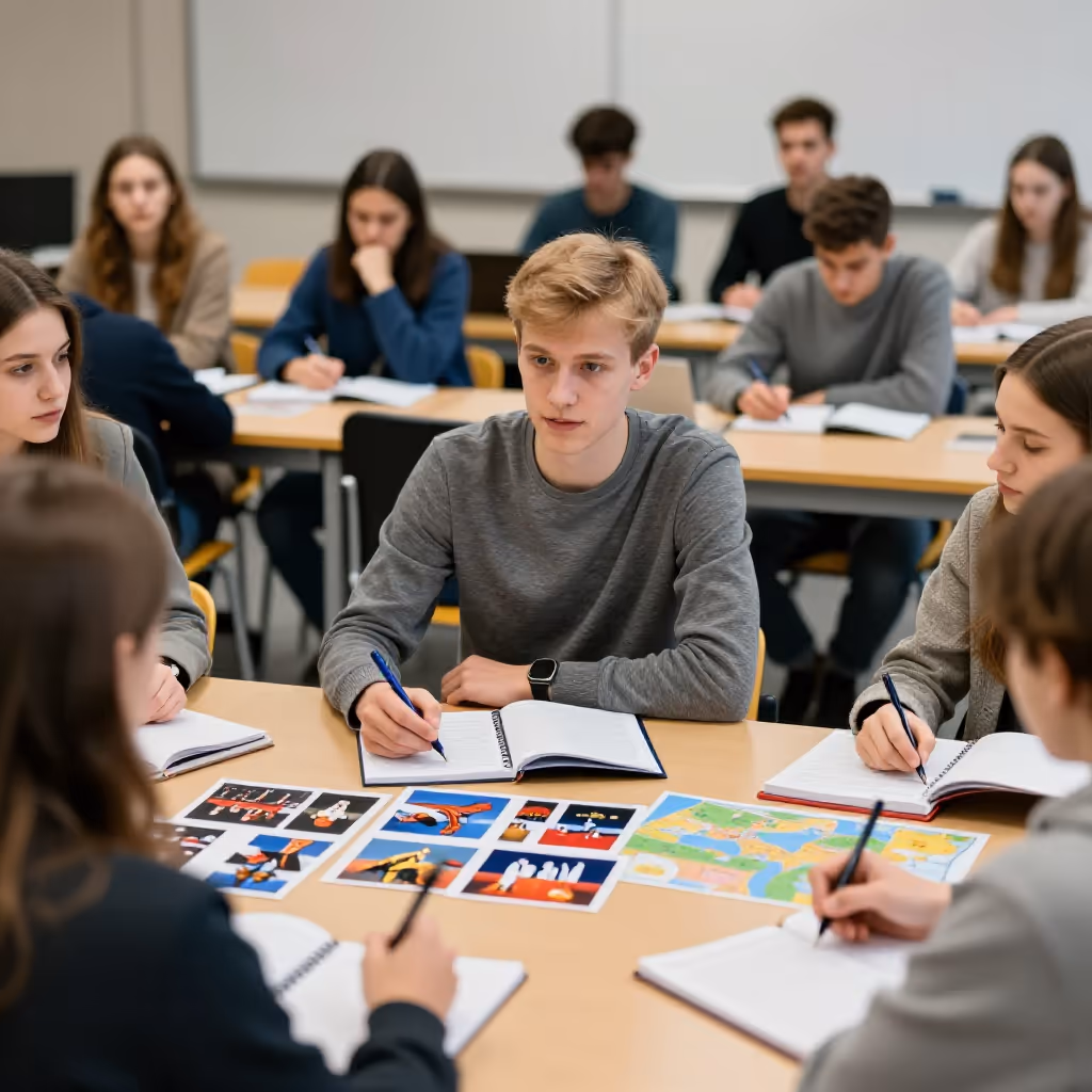 Visual example for weiten: den Blick weiten