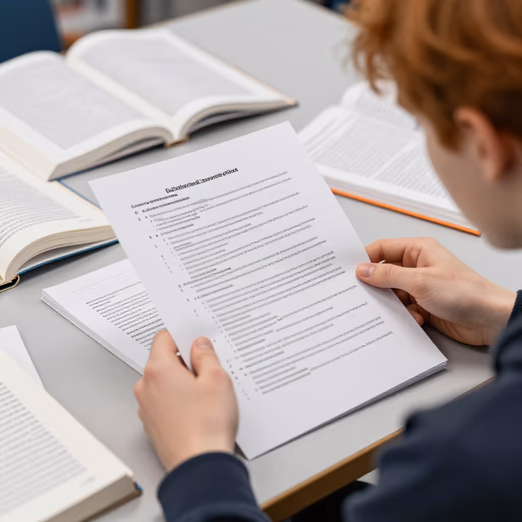 Visual example for zusammenfassend: zusammenfassend