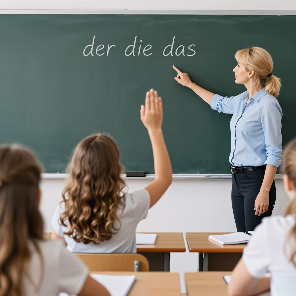 Visual example for Deutschunterricht: der Deutschunterricht