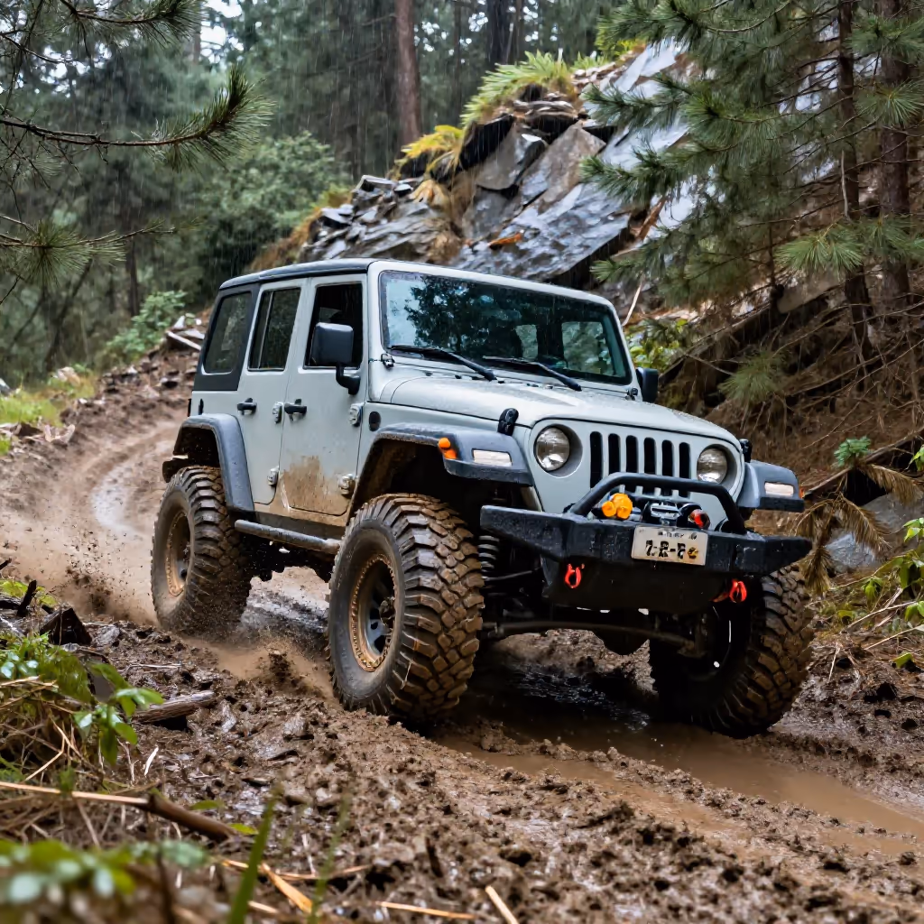 Visual example for Geländewagen: der Geländewagen