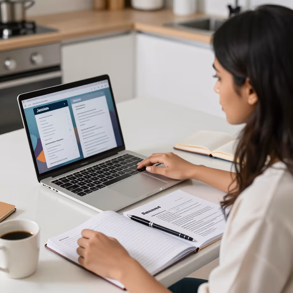 Visual example for Jobsuche: die Jobsuche