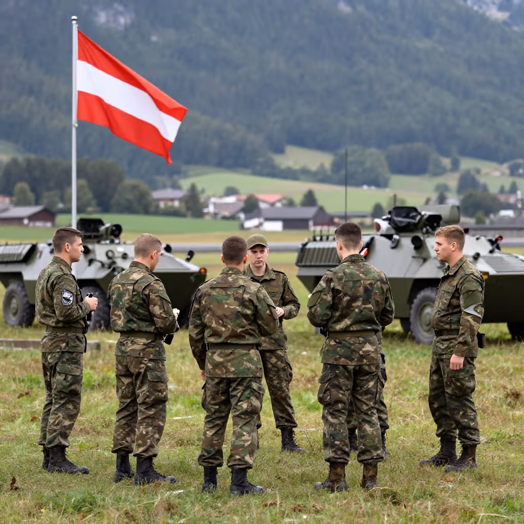 Visual example for Bundesheer: das Bundesheer