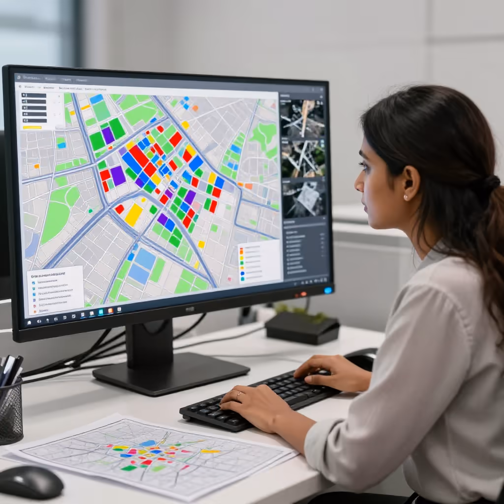 Visual example for Gis: das Gis