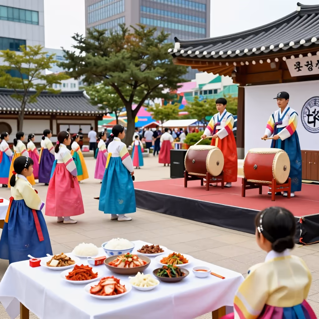 Visual example for koreanisch: koreanisch