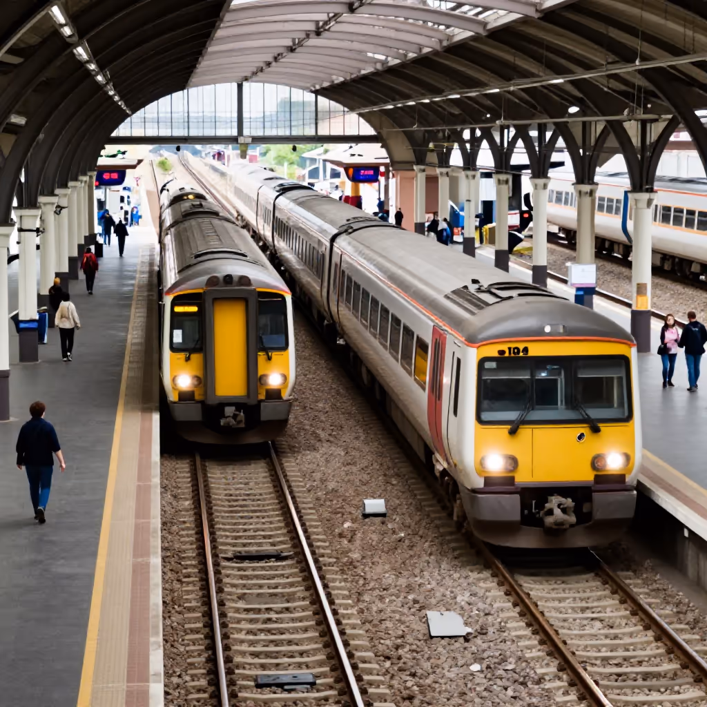 Visual example for Bahnverkehr: der Bahnverkehr