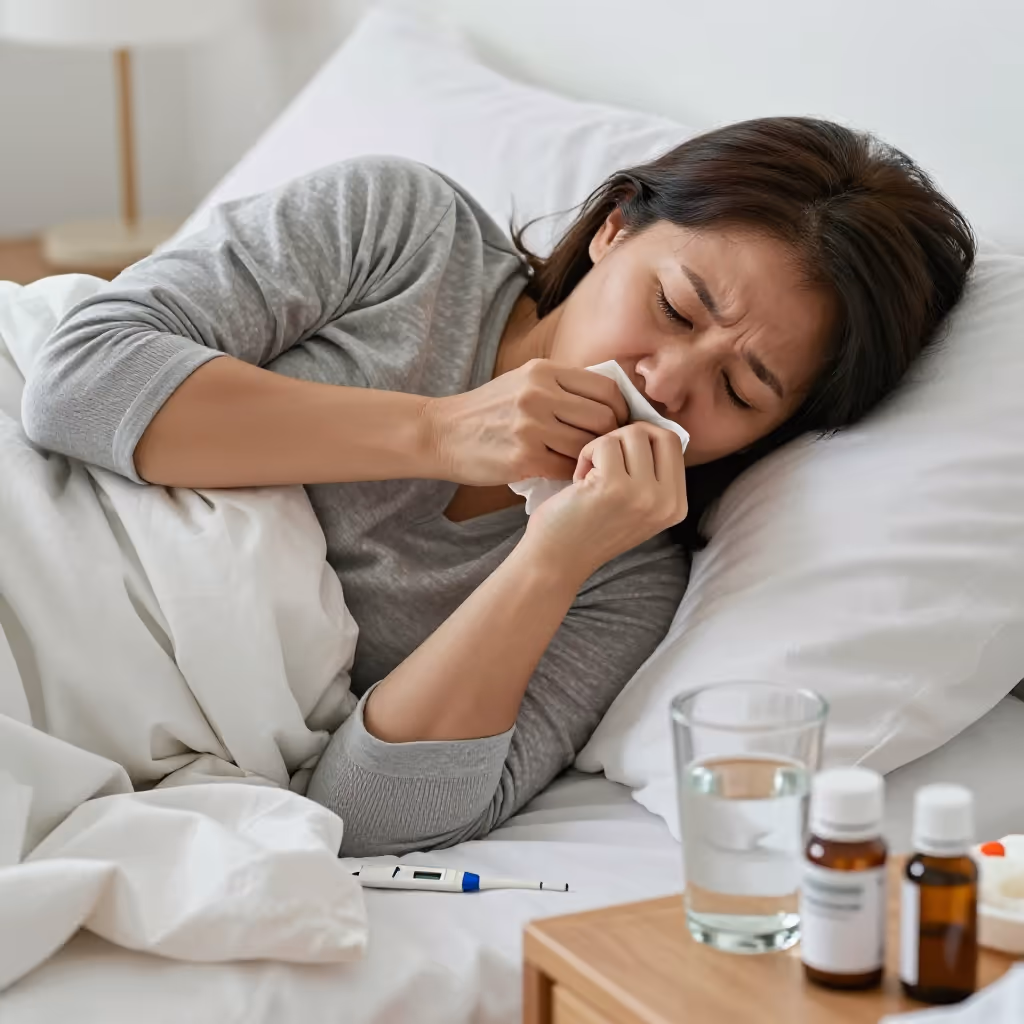 Visual example for Influenza: die Influenza