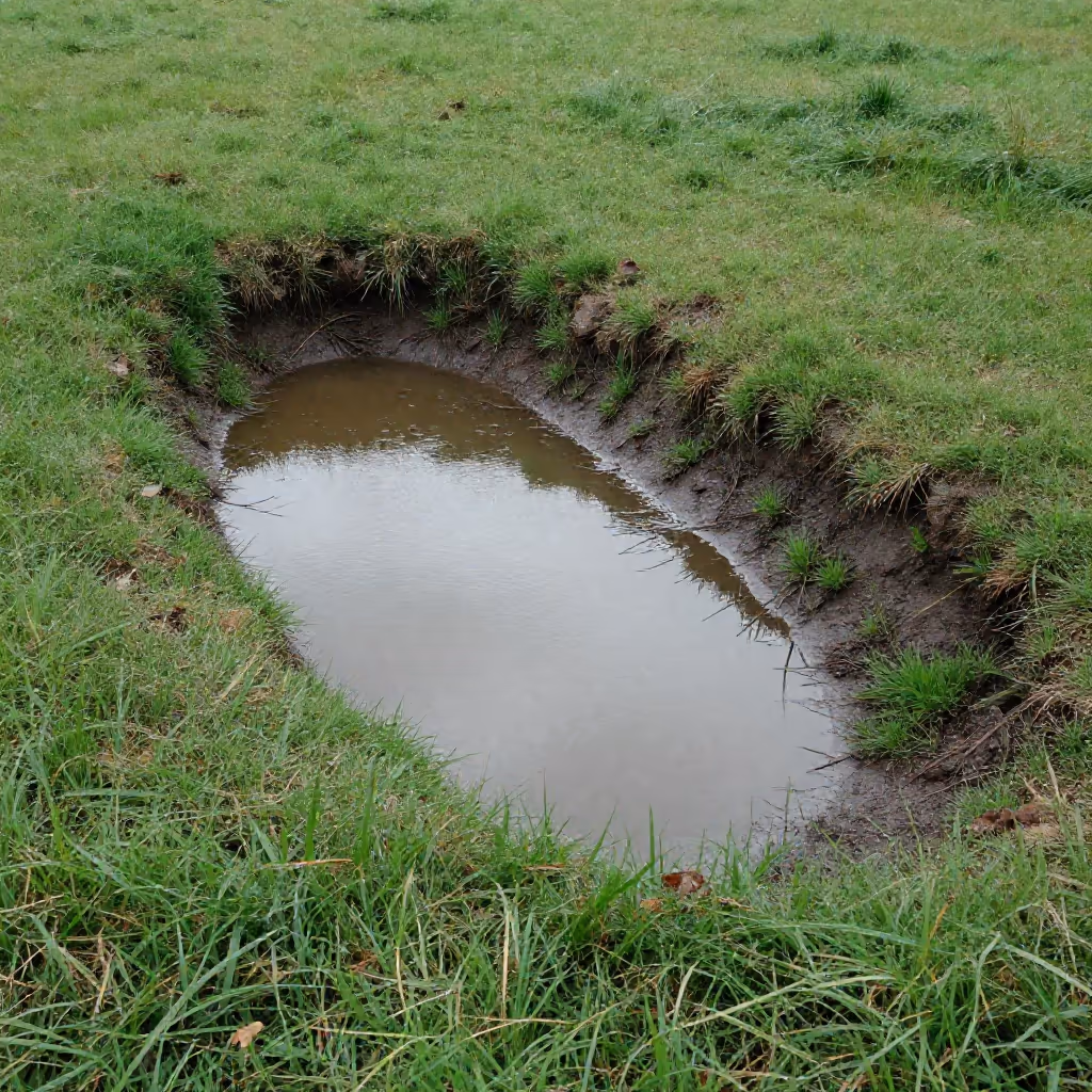 Visual example for Mulde: die Mulde