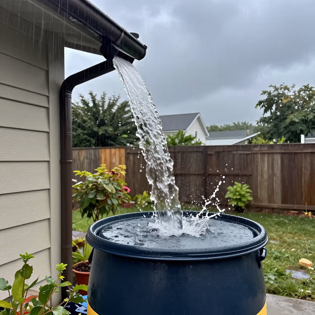 Visual example for Regenwasser