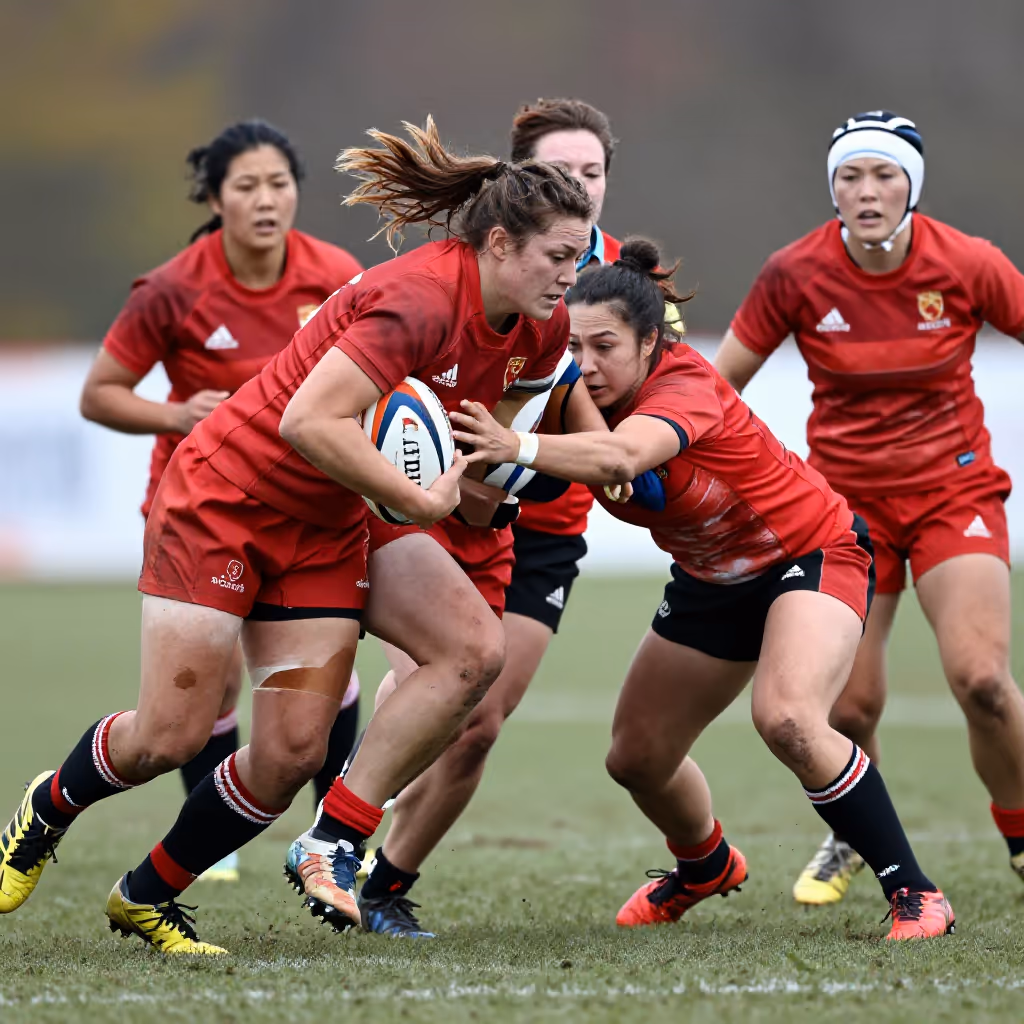 Visual example for überrollen: überrollen