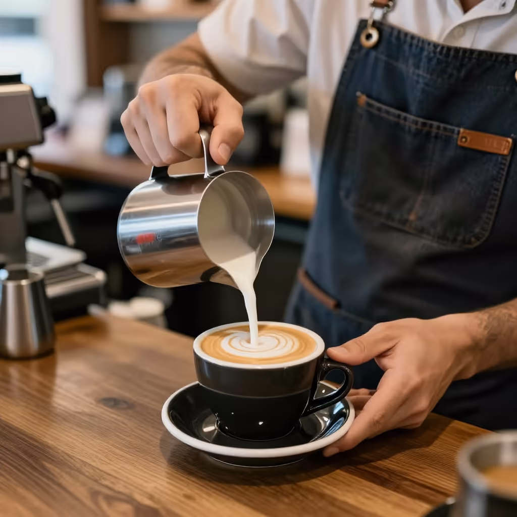 Visual example for Cappuccino: der Cappuccino