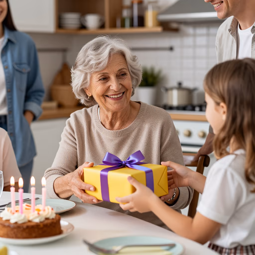 Visual example for Geburtstagsgeschenk: das Geburtstagsgeschenk