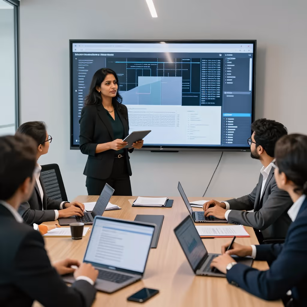 Visual example for Managerin: die Managerin