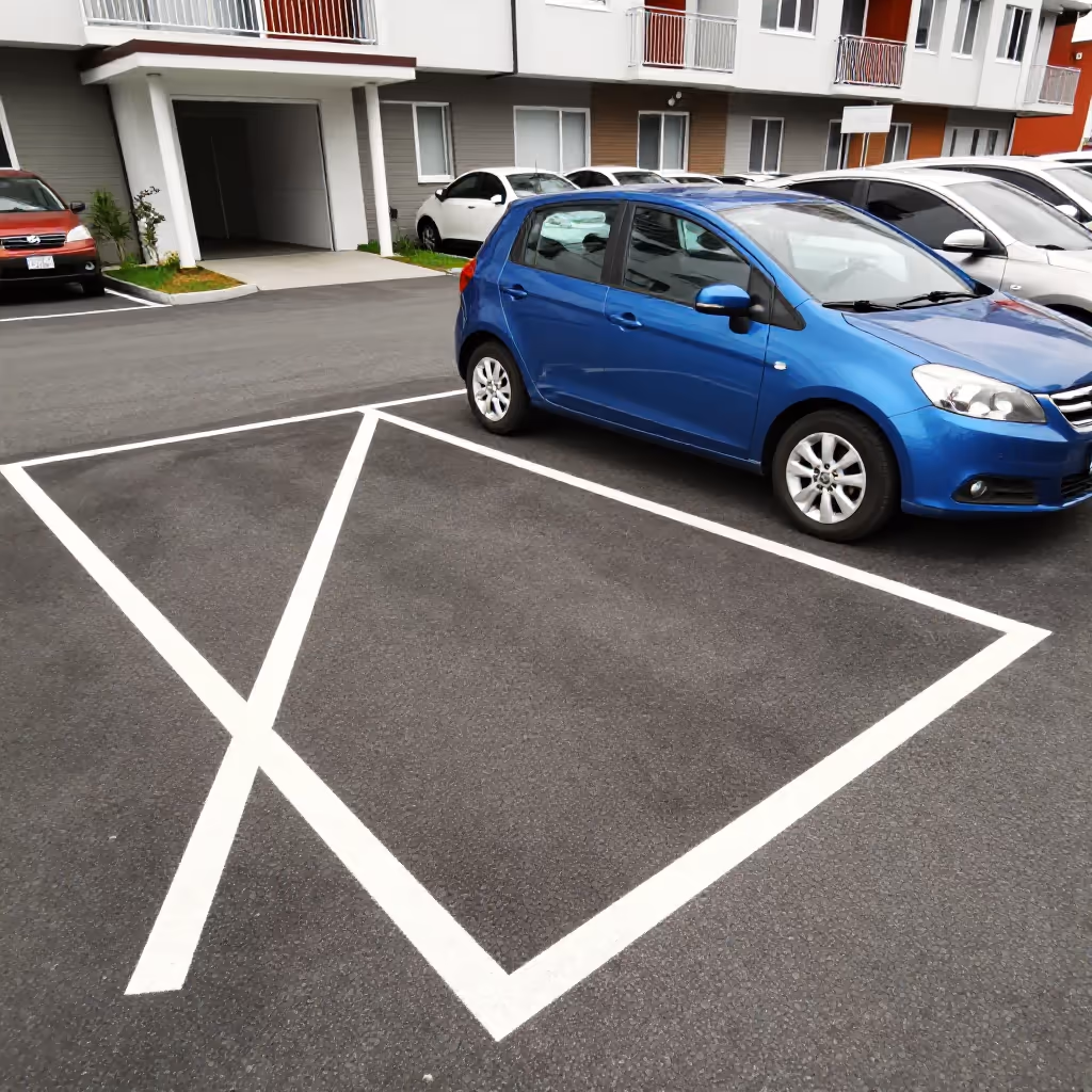Visual example for Stellplatz: der Stellplatz