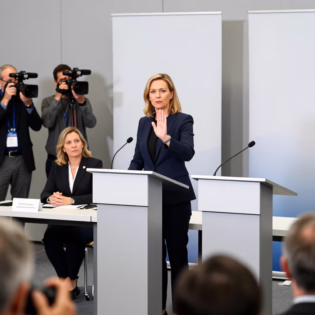 Visual example for Distanzierung: die Distanzierung