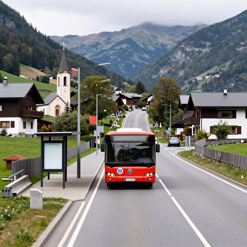 Visual example for durchfahren: durchfahren