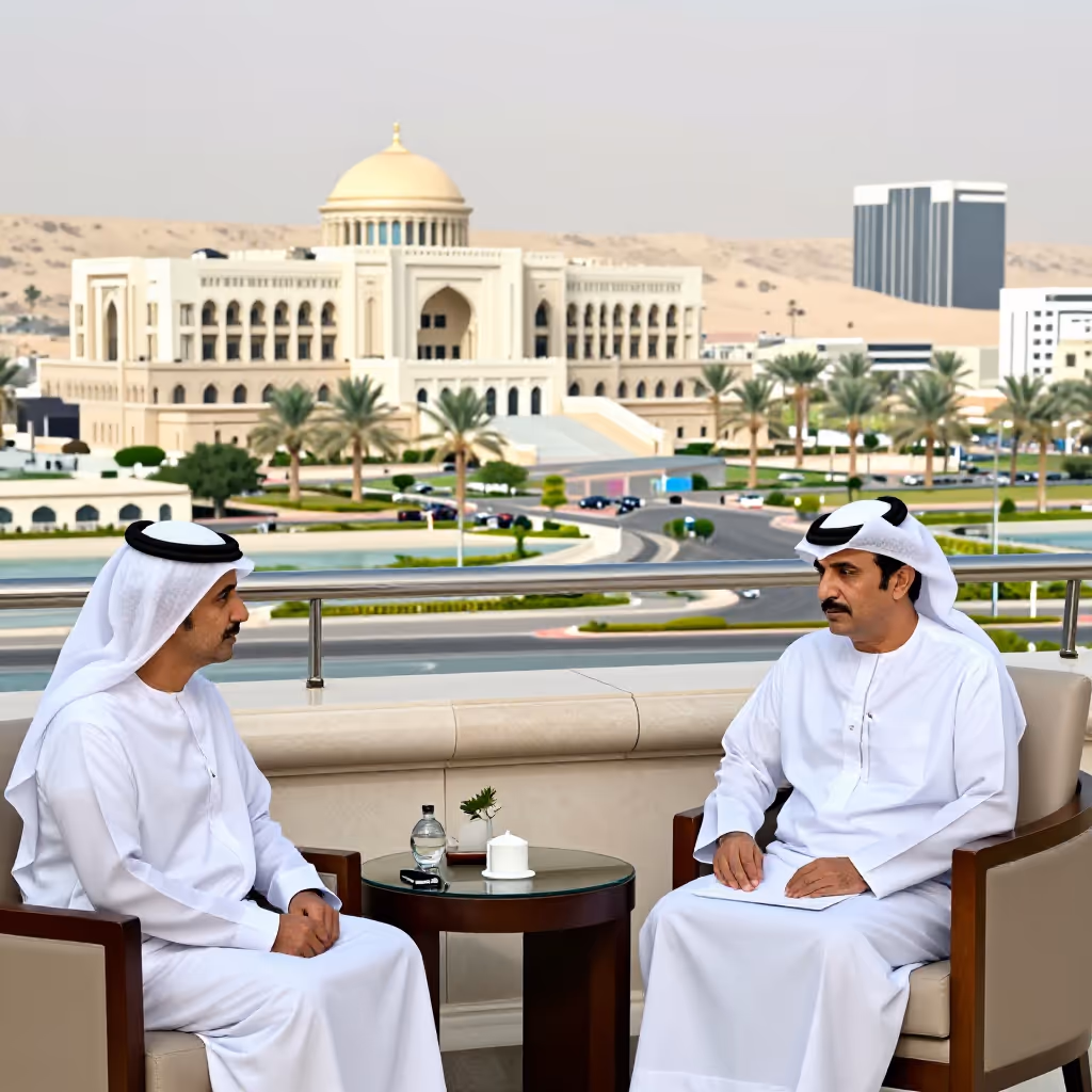 Visual example for Emirat: das Emirat