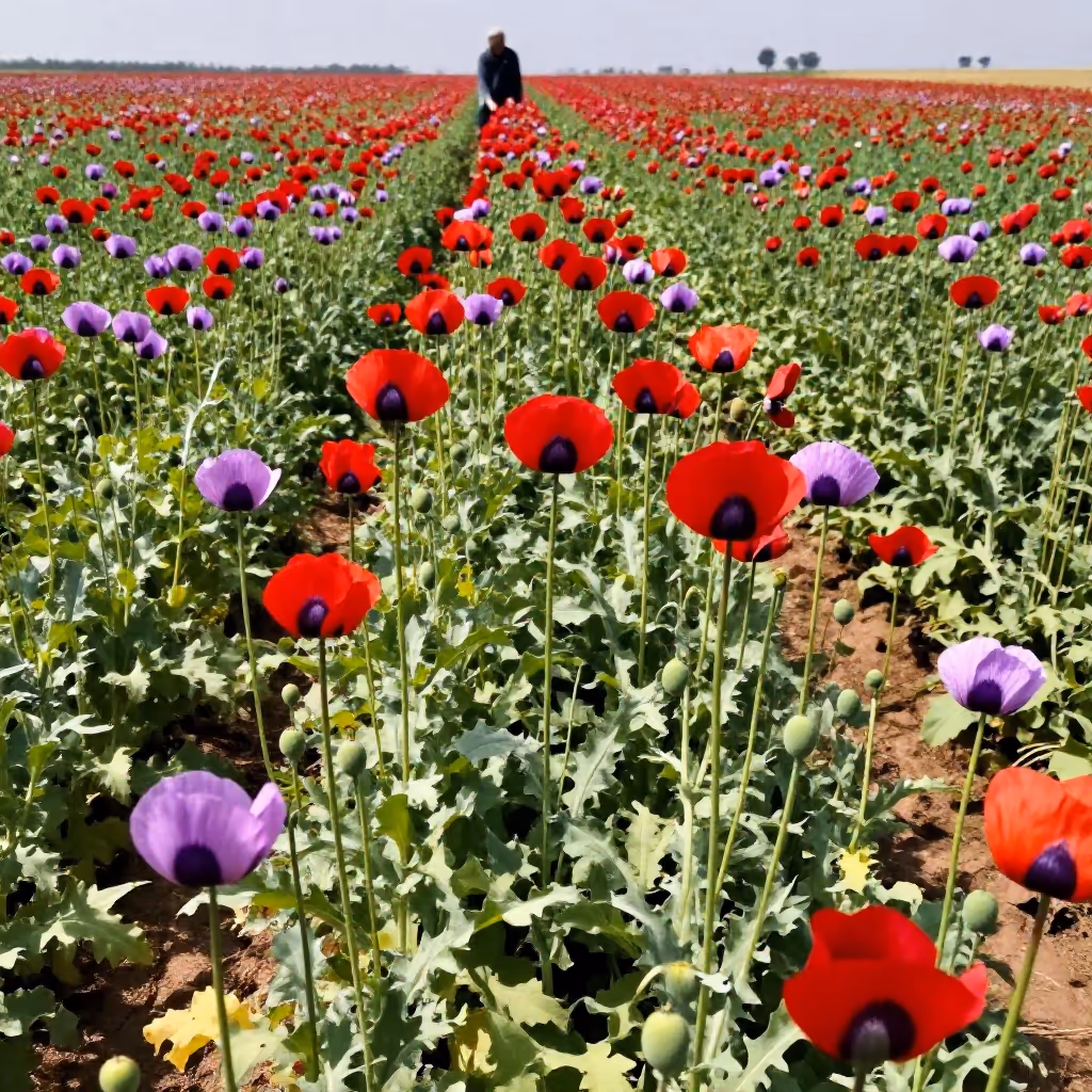 Visual example for Mohn: der Mohn