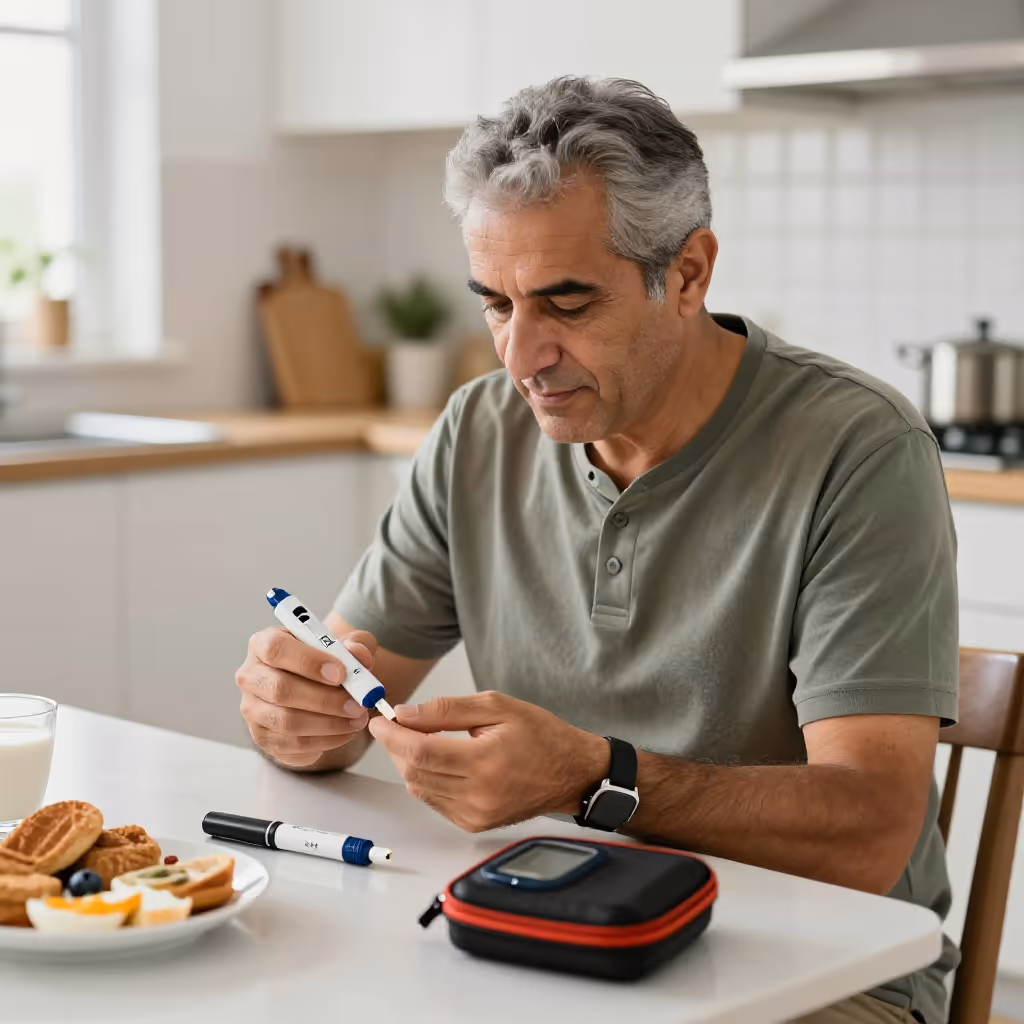 Visual example for Diabetiker: der Diabetiker
