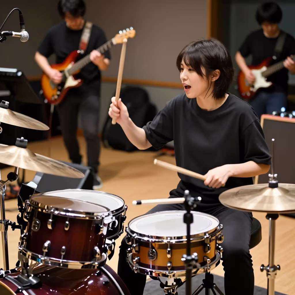 Visual example for Drummer