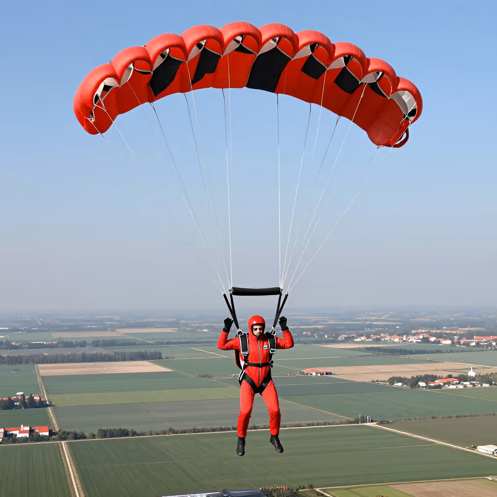 Visual example for Fallschirm: der Fallschirm