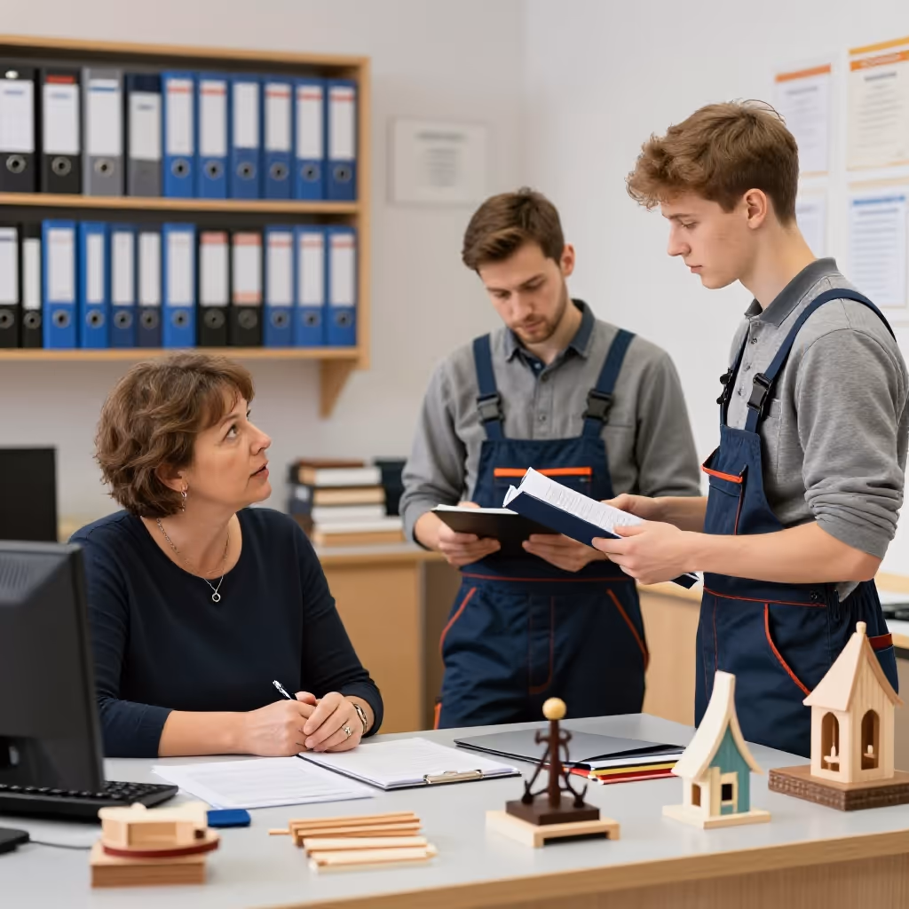 Visual example for Handwerkskammer: die Handwerkskammer