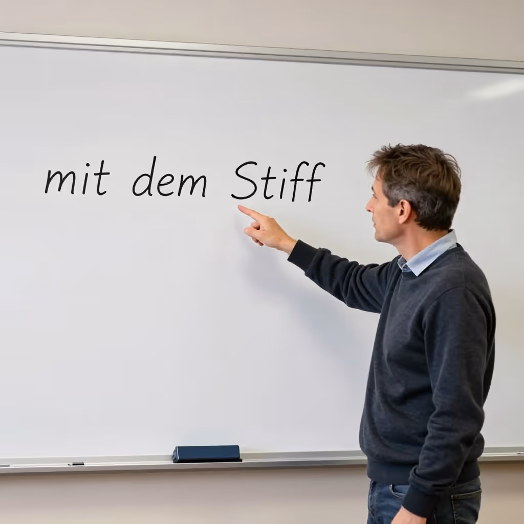 Visual example for instrumental
