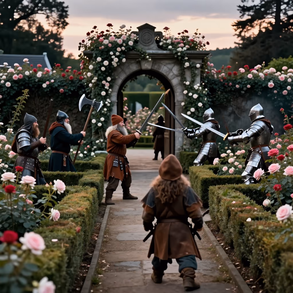Visual example for Rosengarten: der Rosengarten