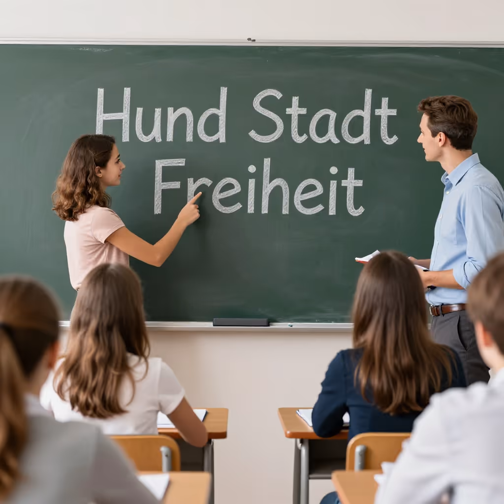 Visual example for Substantiv: das Substantiv