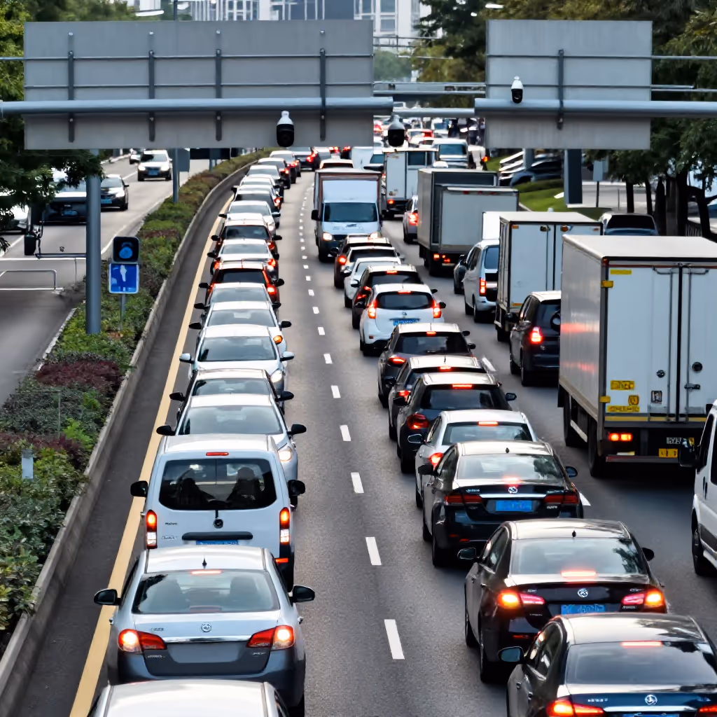 Visual example for Verkehrsaufkommen: das Verkehrsaufkommen