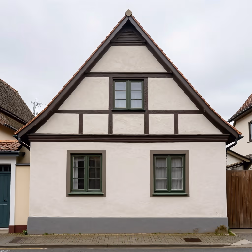 Visual example for Giebel: der Giebel