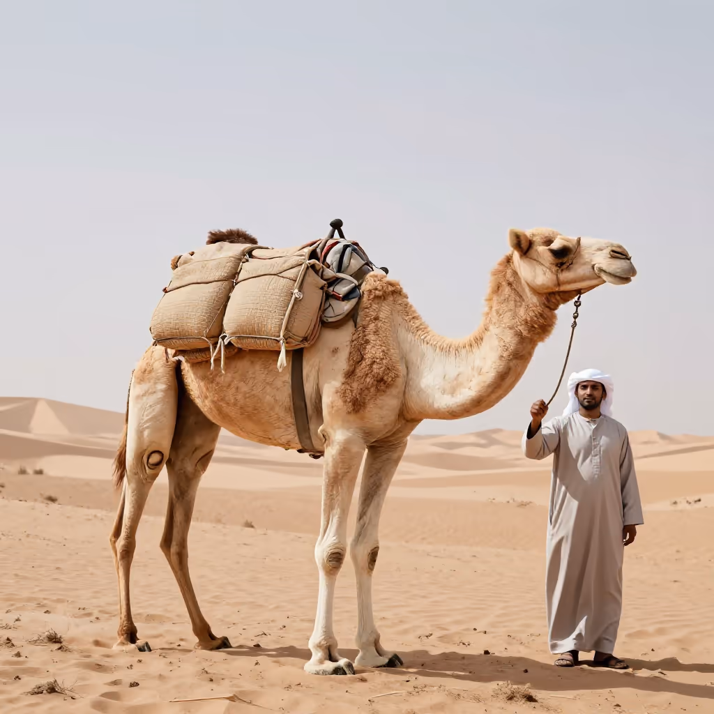 Visual example for Kamel: das Kamel
