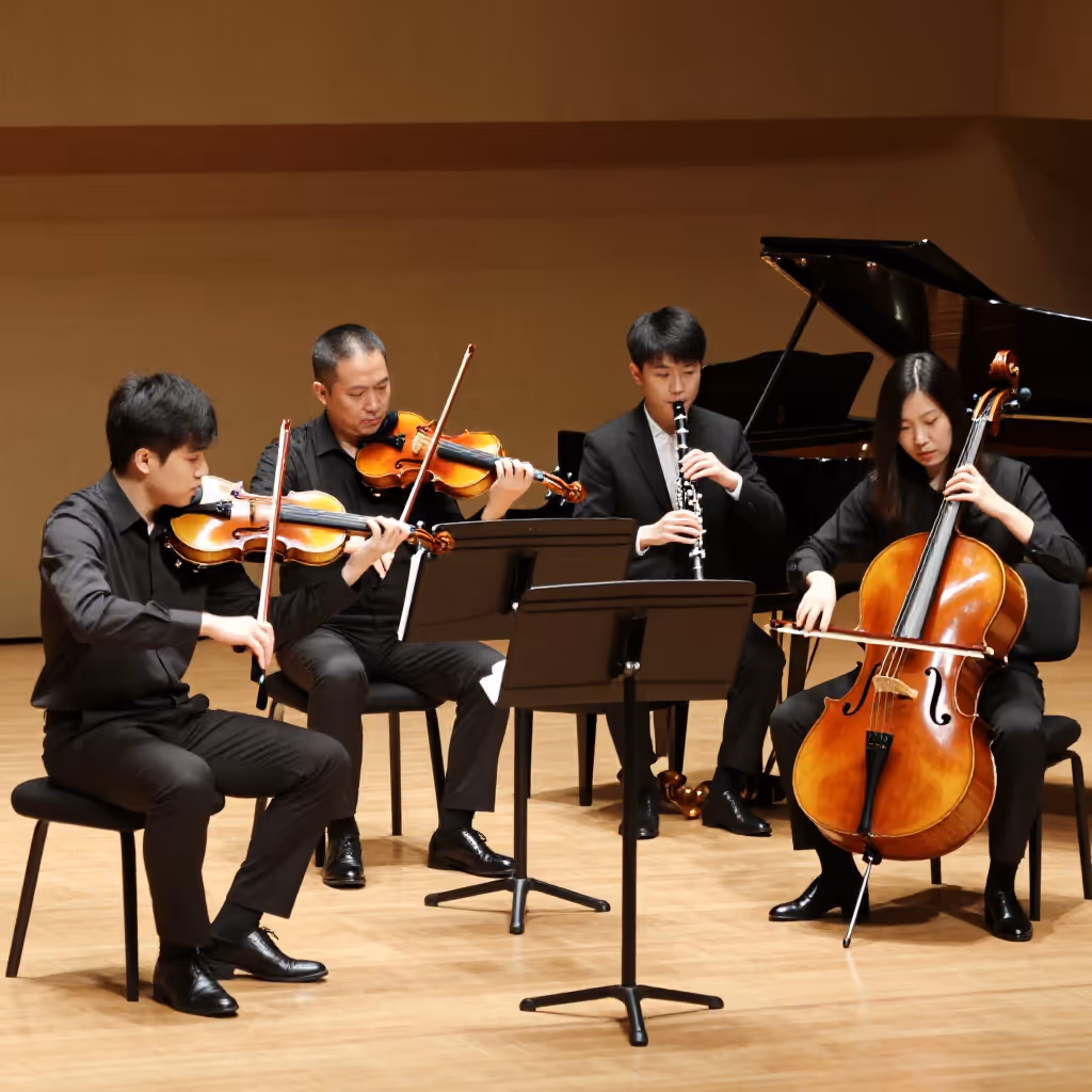 Visual example for Quintett: das Quintett