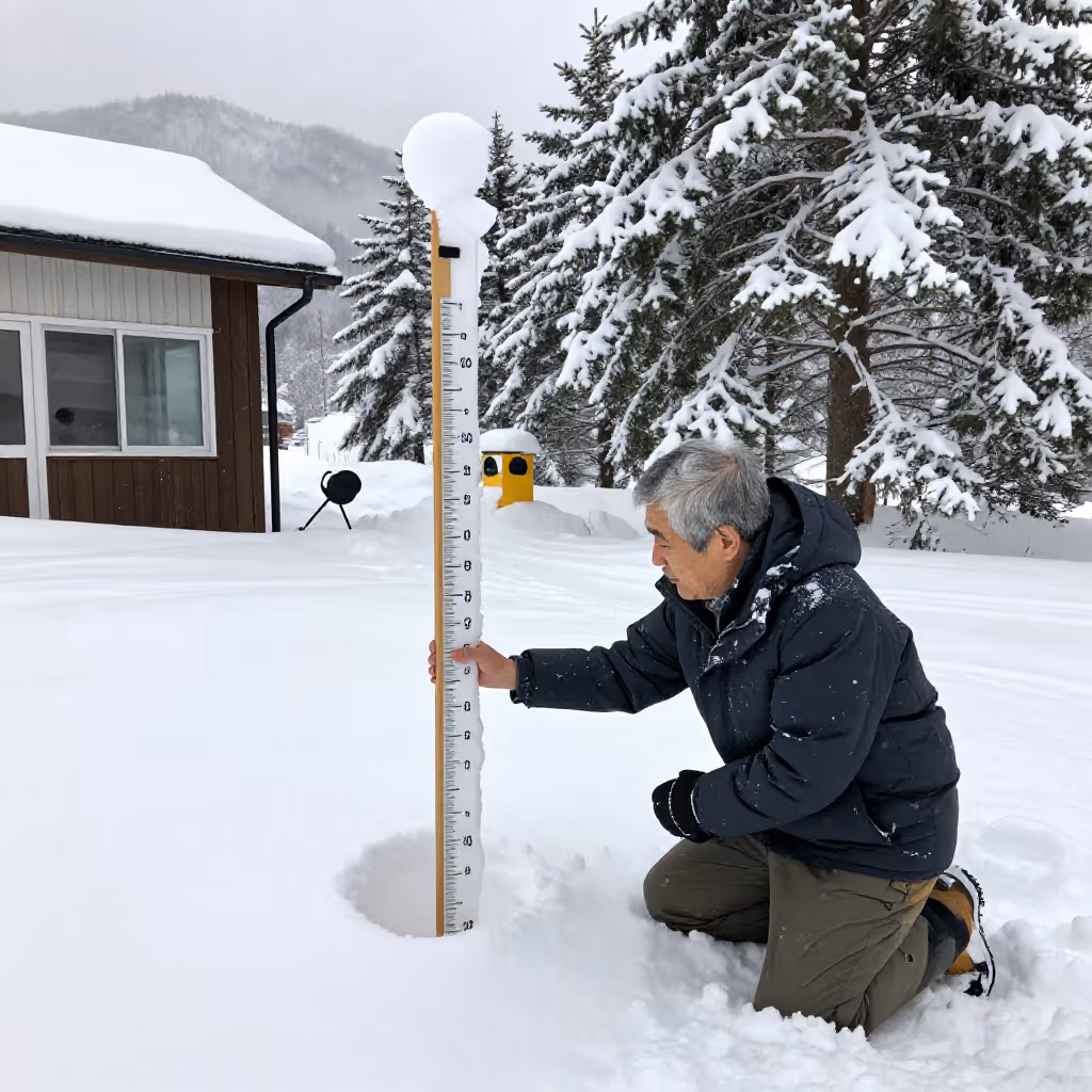Visual example for Schneefall: der Schneefall