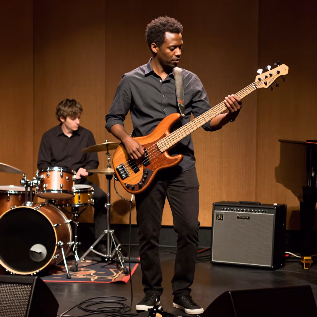 Visual example for Bassist: der Bassist
