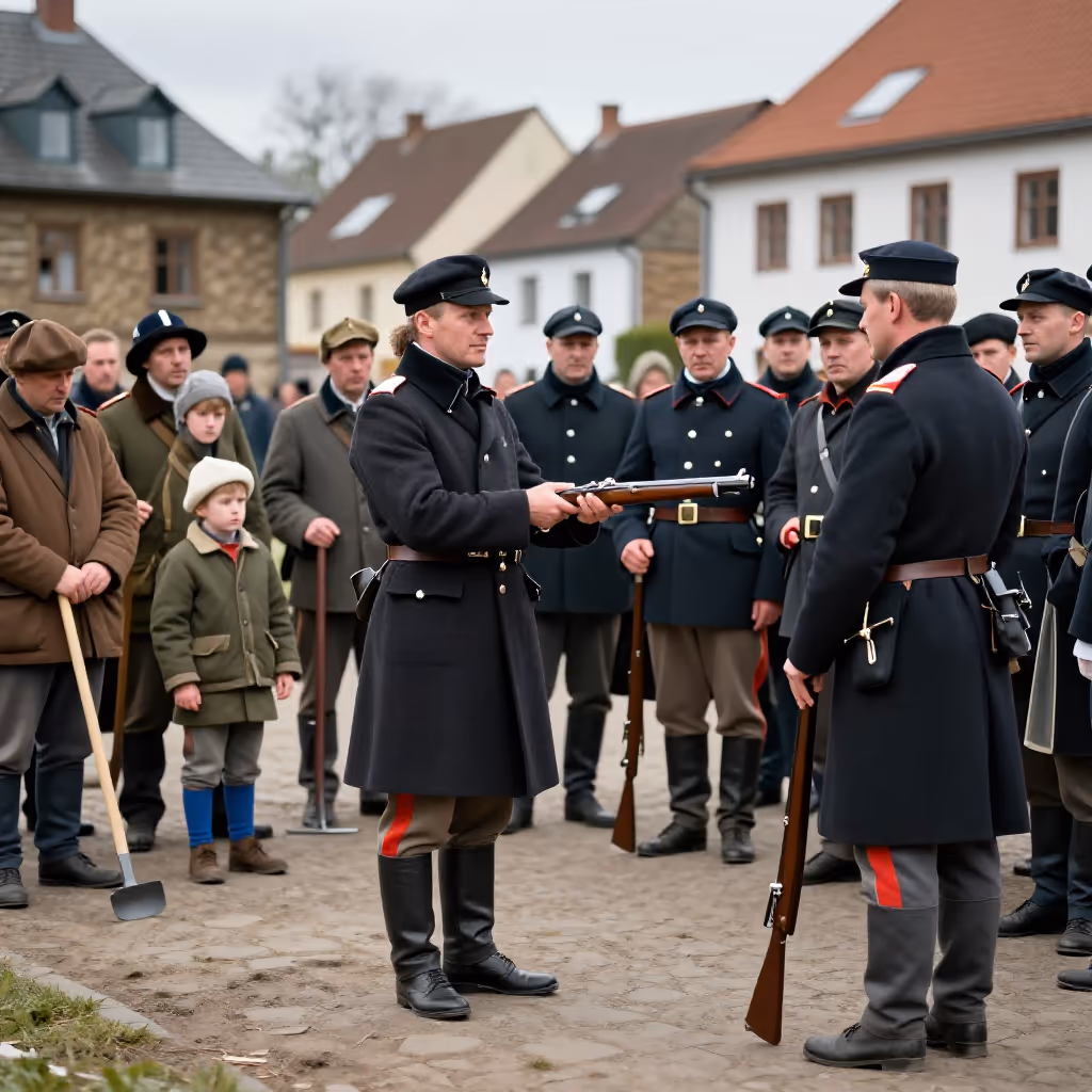 Visual example for Landwehr: die Landwehr