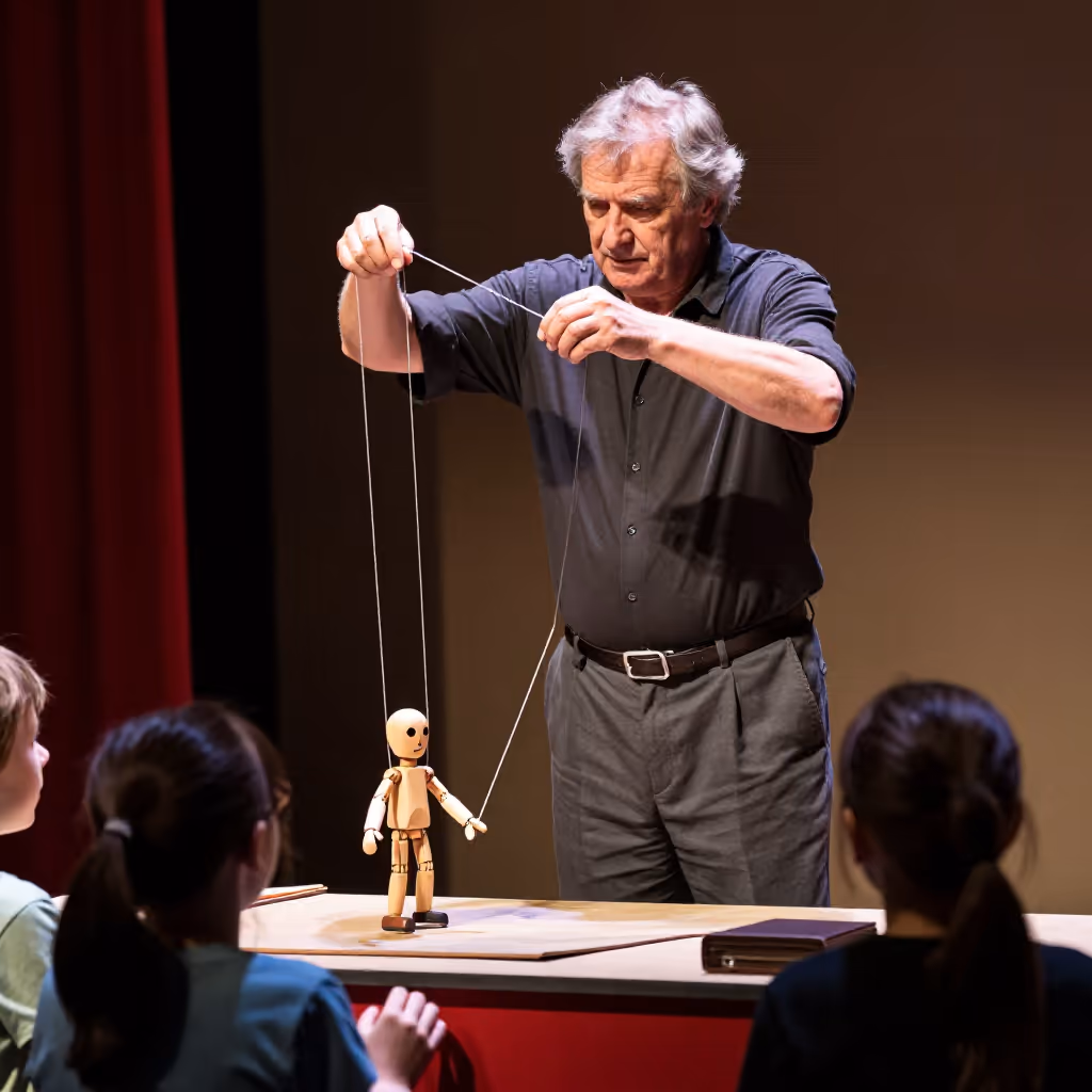 Visual example for Marionette: die Marionette