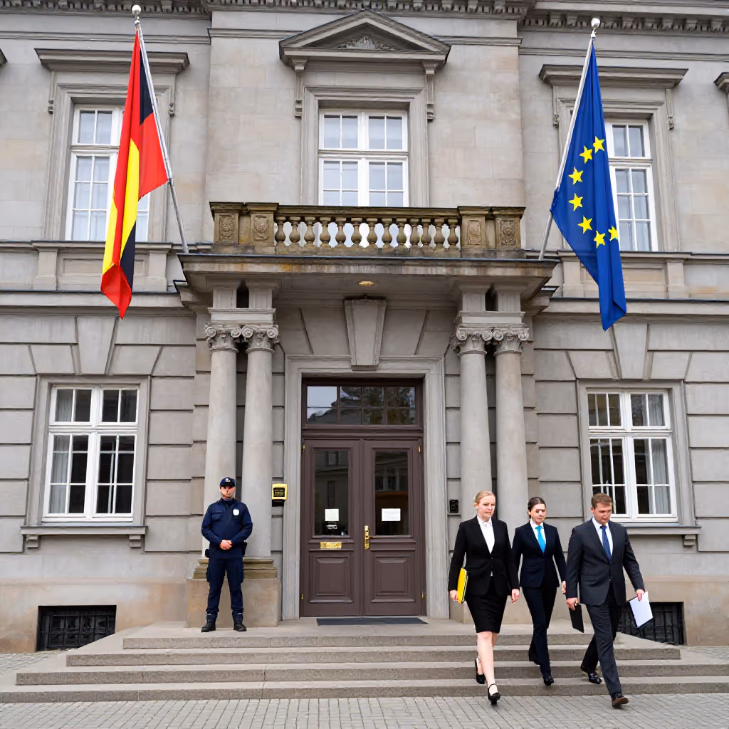 Visual example for Staatsministerium: das Staatsministerium