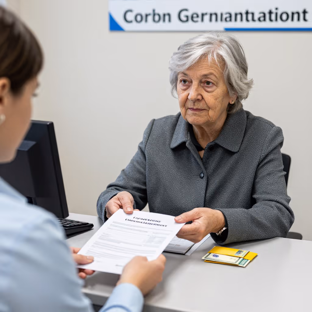 Visual example for Bezieher: der Bezieher