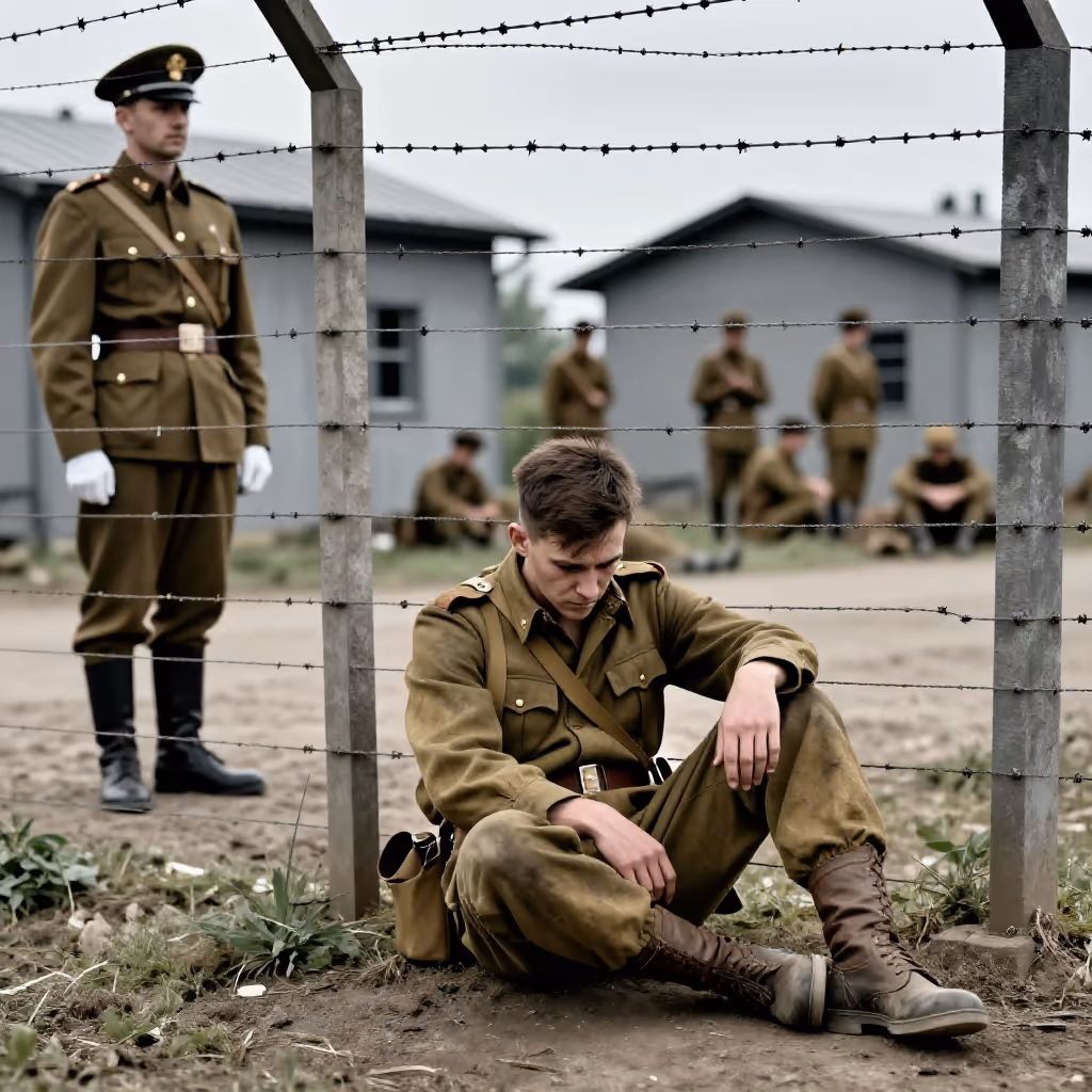 Visual example for Kriegsgefangener: der Kriegsgefangener