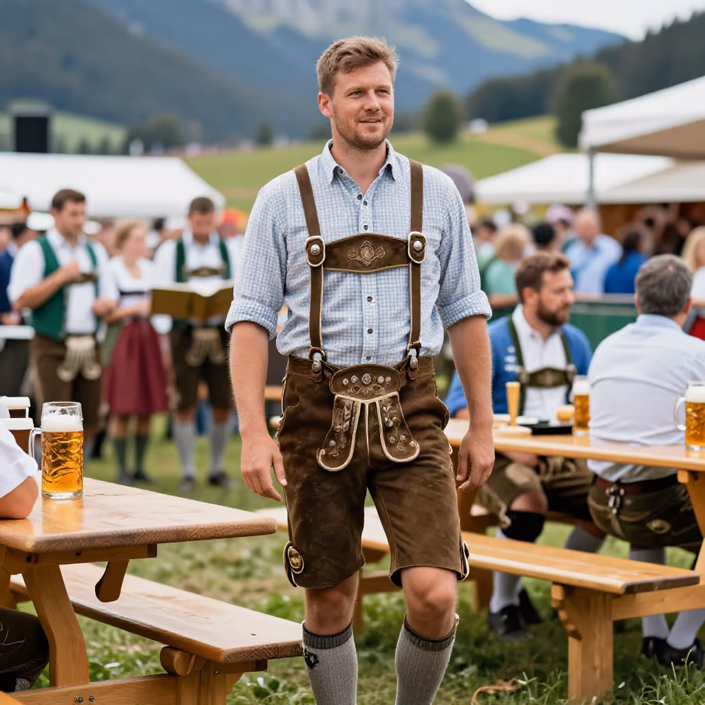 Visual example for Lederhose: die Lederhose