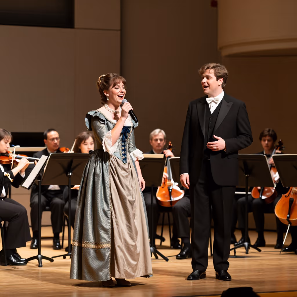 Visual example for Operette: die Operette