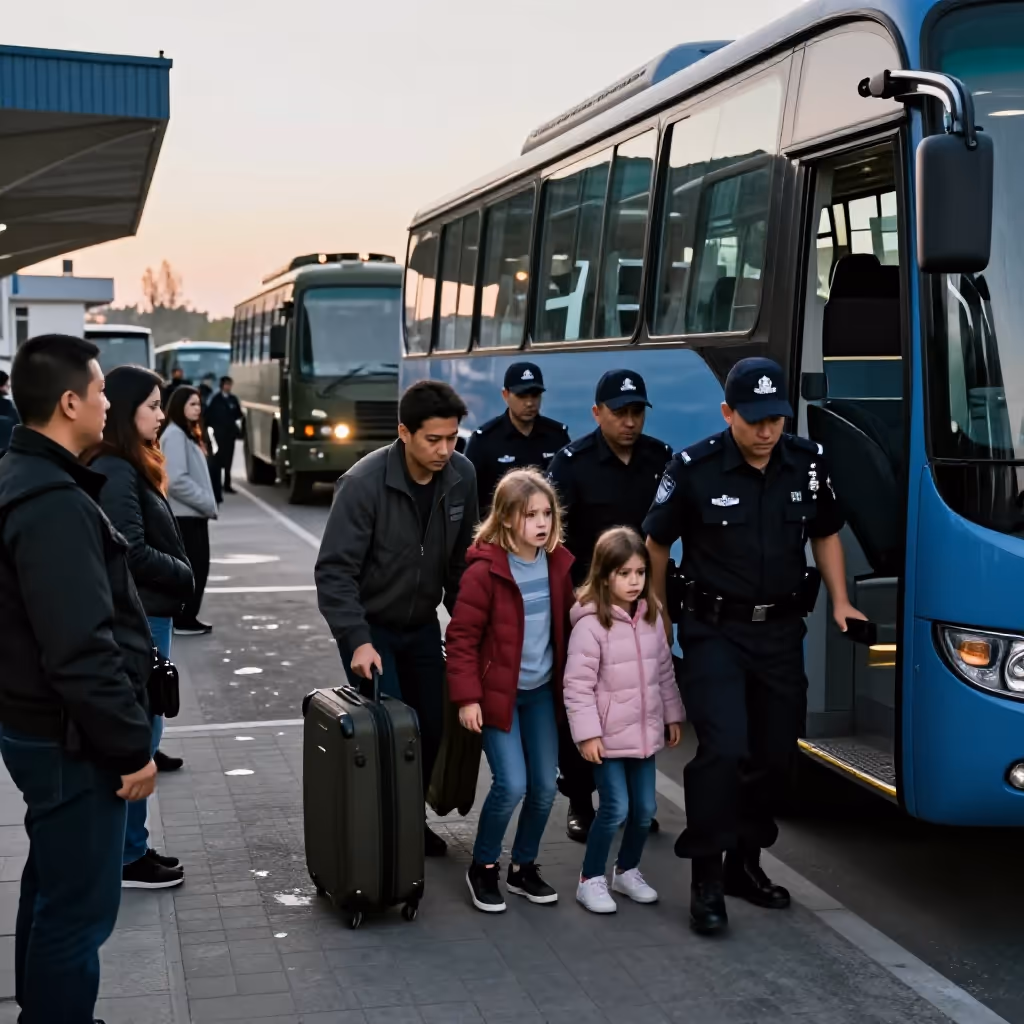 Visual example for Deportation: die Deportation