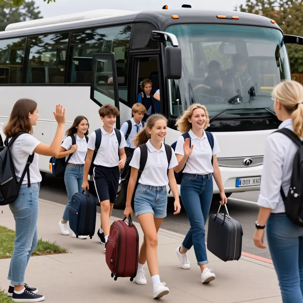 Visual example for Klassenfahrt: die Klassenfahrt