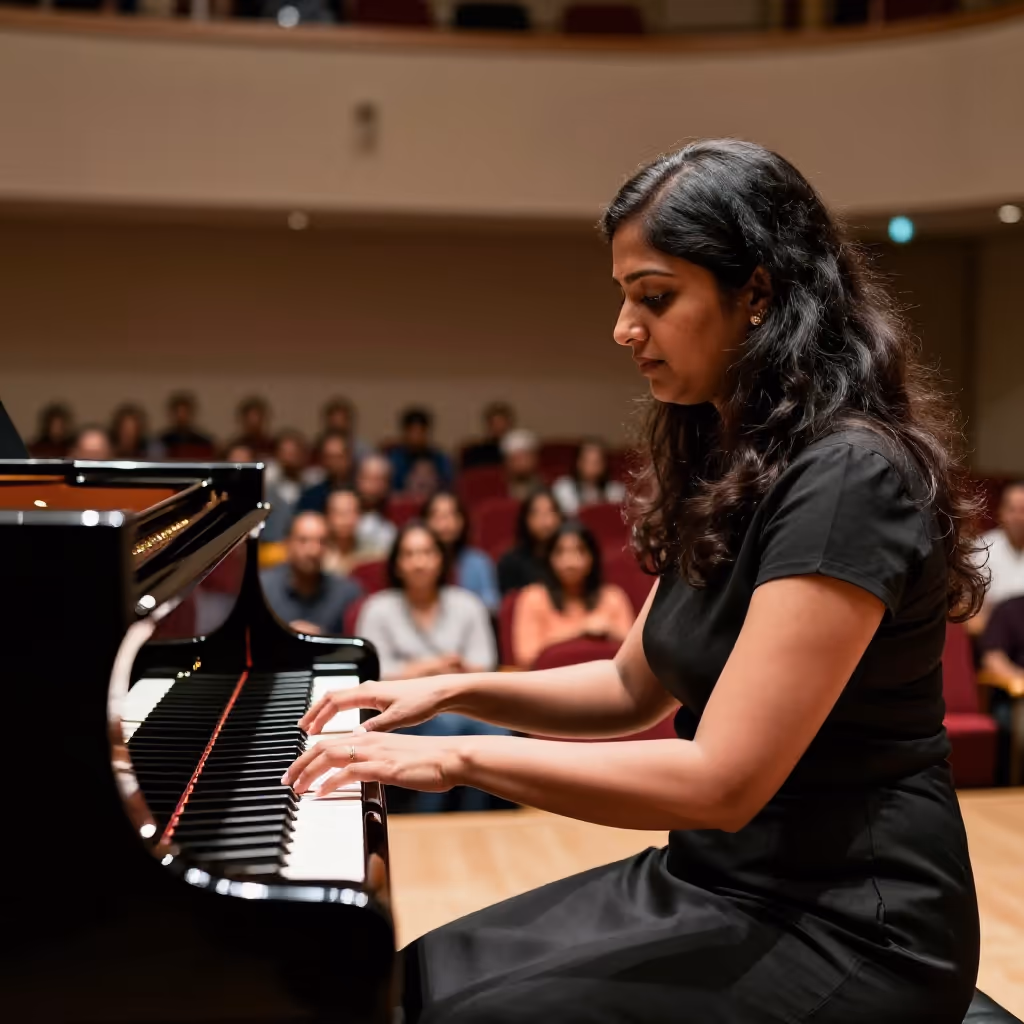 Visual example for Pianistin: die Pianistin