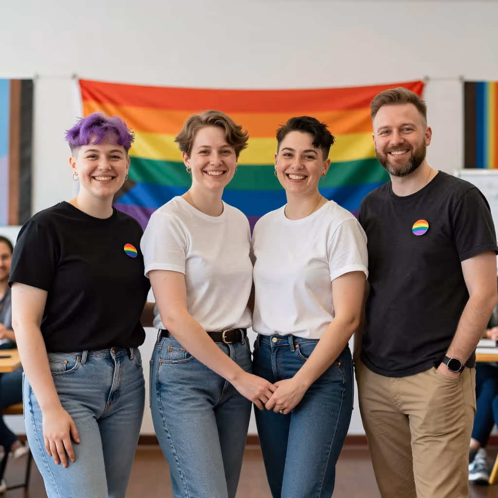 Visual example for queer: queer