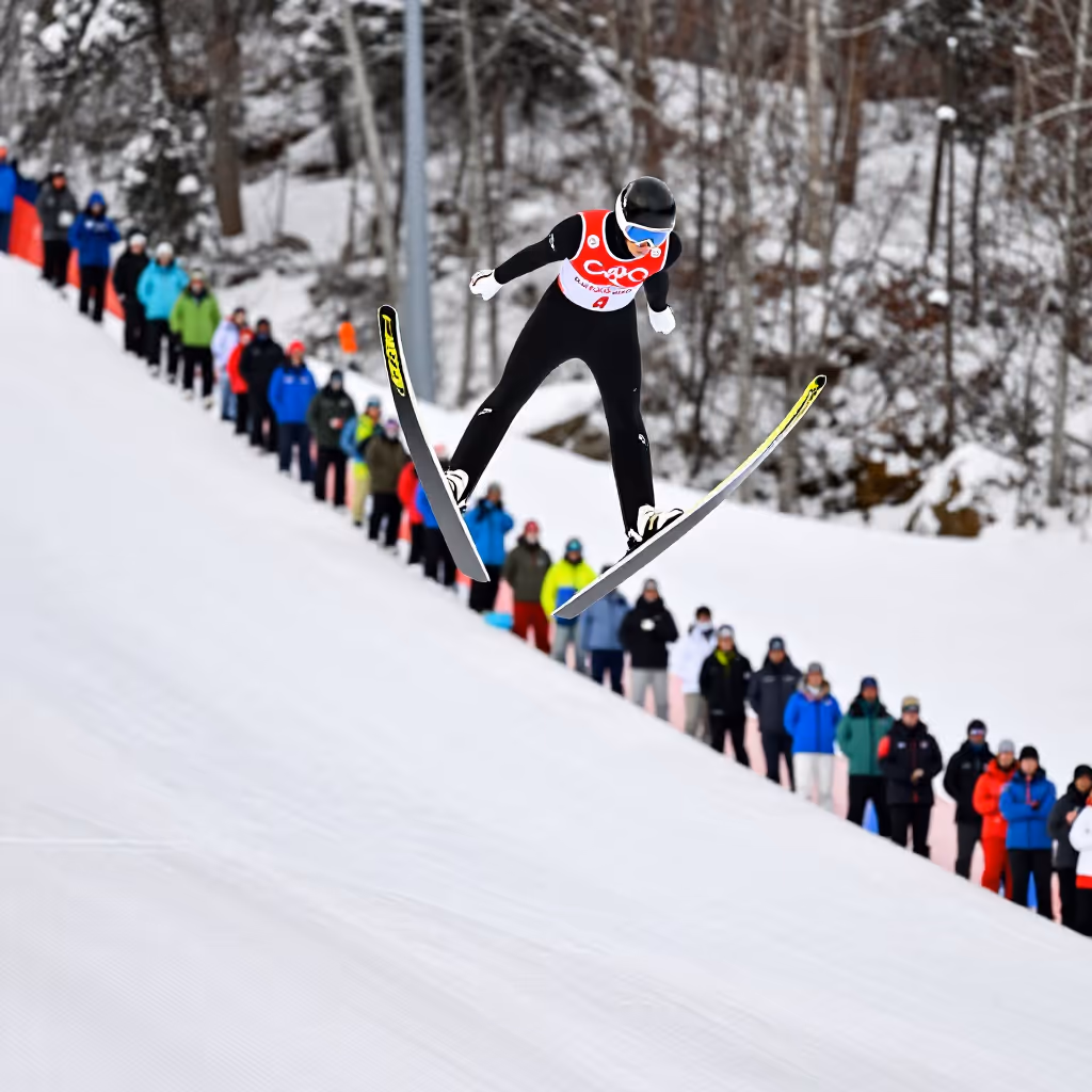 Visual example for Skispringen: das Skispringen