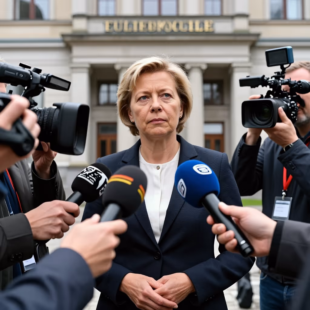 Visual example for hüllen: sich in Schweigen hüllen