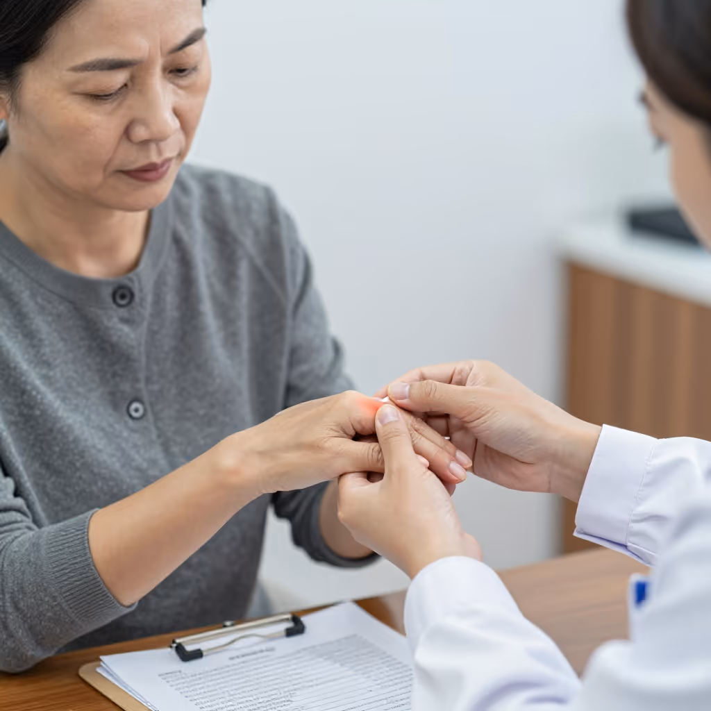 Visual example for Arthritis